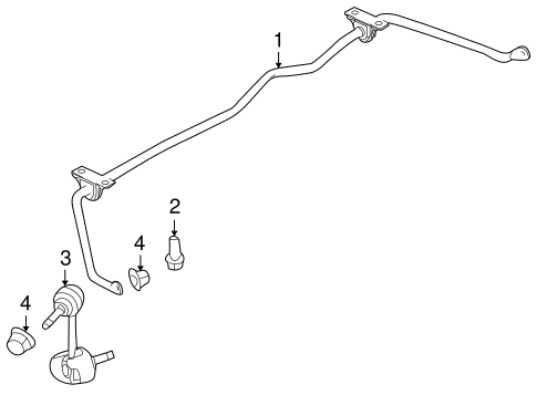 Taurus STABILIZER BAR & COMPONENTS