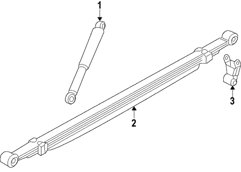 Rear Suspension for 2018 GMC Sierra 1500 #1