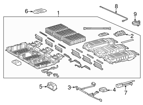 ELECTRICAL/BATTERY for 2016 Toyota Highlander #1