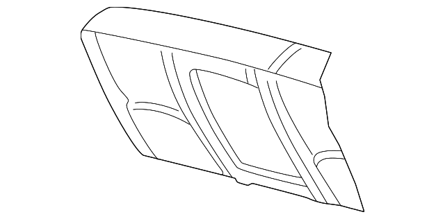 YF1Z5466600AAB Деталь SEAT BACK COVER