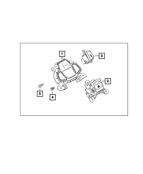 Parking Brake Lever, Cables, and Rear Disc Park Brake Assembly for 2015 Jeep Renegade #0