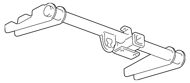 15824090 Деталь TRAILER HITCH