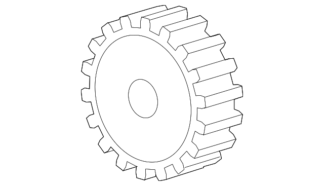1333207 Деталь CAMSHAFT GEAR, LEFT