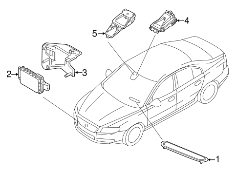 Lane Departure Warning for 2016 Volvo S80 #0