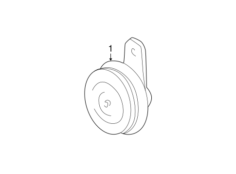 ELECTRICAL/HORN for 2004 Scion xB #1