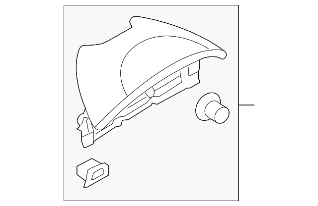 95855227701HAD Деталь CLUSTER BEZEL