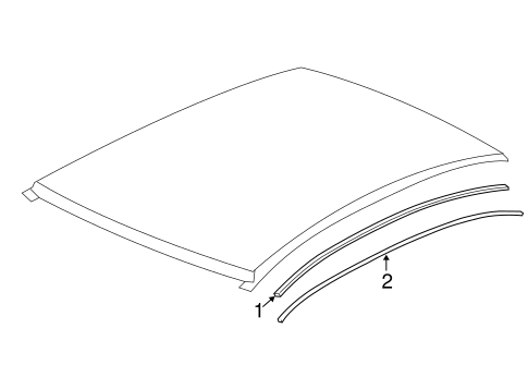 Malibu EXTERIOR TRIM - ROOF