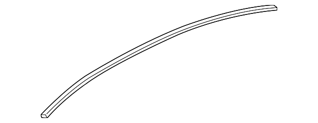 25905615 Деталь ROOF MOLDING, LEFT