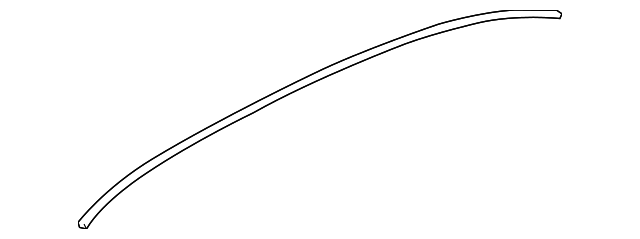22732546 Деталь ROOF MOLDING RETAINER STRIP, RIGHT
