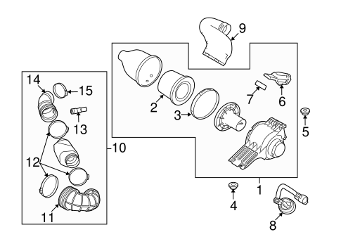 Engine/Air Inlet for 2012 Ford E-250 #1