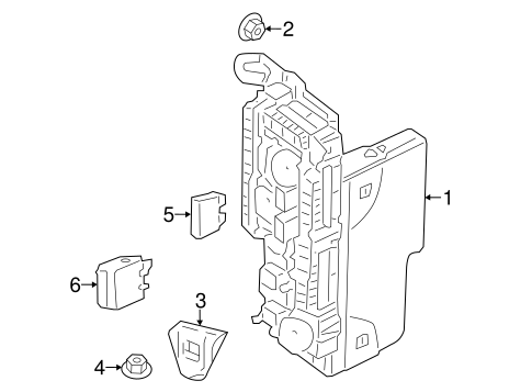 Tire Pressure Monitor Components for 2013 Mercedes-Benz C 250 #2