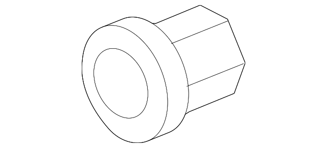 -W703217-S440 Деталь LOWER CNTRL ARM NUT, RIGHT