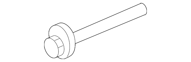 6S4Z-5K978-AA Деталь LOWER CNTRL ARM ADJUST BOLT, LEFT