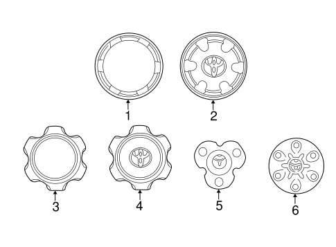 FRONT SUSPENSION/COVERS & TRIM for 1996 Toyota Tacoma #2
