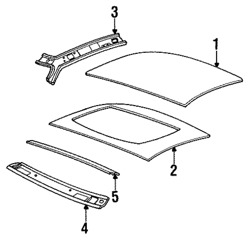 SL2 ROOF & COMPONENTS