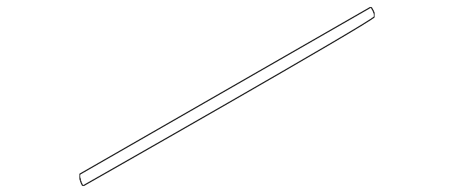 8A8Z-74255A61-A Деталь UPPER MOLDING, LEFT
