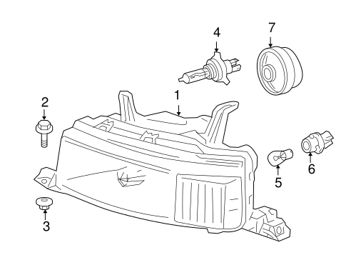 ELECTRICAL/HEADLAMP COMPONENTS for 2006 Scion xB #1