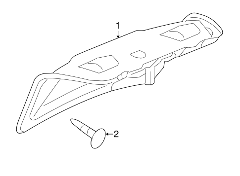 Impala Limited INTERIOR TRIM - TRUNK