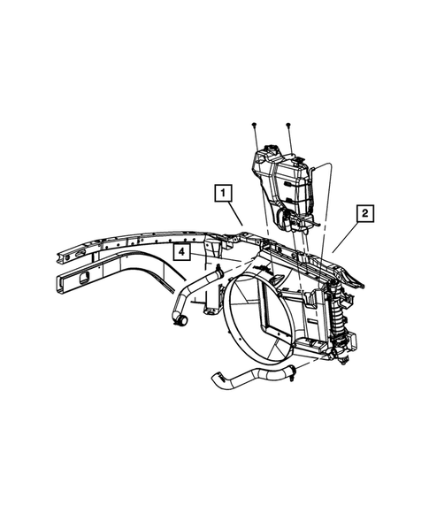 Under Hood for 2008 Dodge Ram 1500 #0