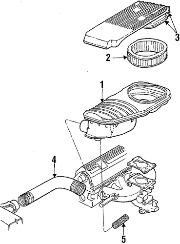 LeBaron Воздухозаборник 2