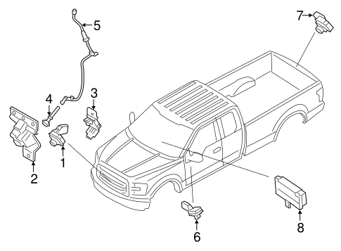 Electrical/Electrical Components for 2016 Ford F-150 #4