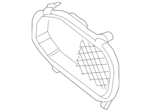 958-631-238-00 Деталь OUTER COVER, RIGHT
