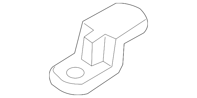 958-631-382-00 Деталь CONTROL MODULE SUPPORT, LEFT