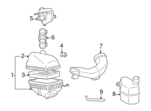MAINTENANCE & LUBRICATION/FILTERS for 1998 Toyota Camry #1