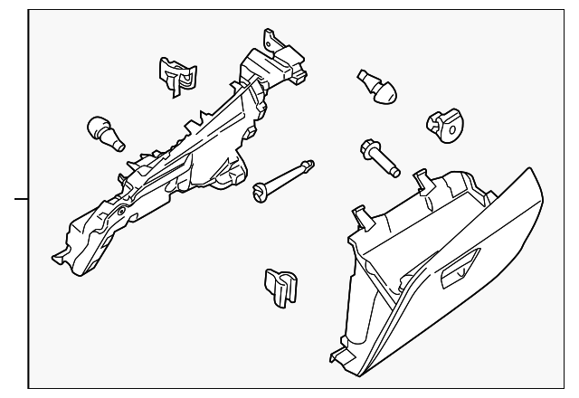 CK4Z-6106010-BB Деталь GLOVE BOX ASSY