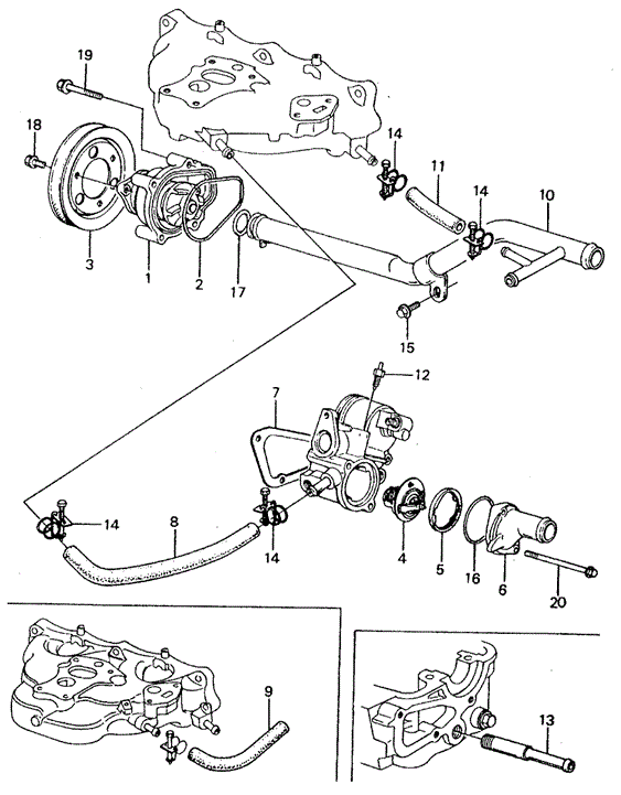 Hose, Bypass Inlet Hose, Bypass Inlet