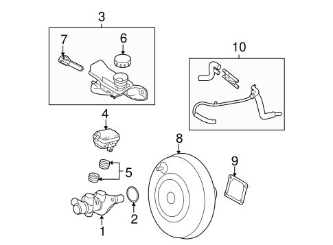 Brakes/Hydraulic System for 2008 Lincoln MKZ #1