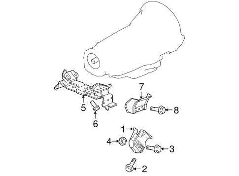 Grand Cherokee ENGINE & TRANS MOUNTING 2