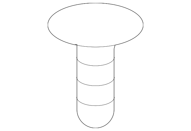 13240067 Деталь GRILLE ASSY RETAINER
