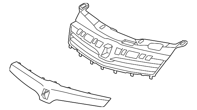 94701143 Деталь GRILLE ASSY