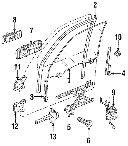Handle Assembly, Regulator *NH67L* (Dew Gray) Handle Assembly, Regulator *NH67L* (Dew Gray)
