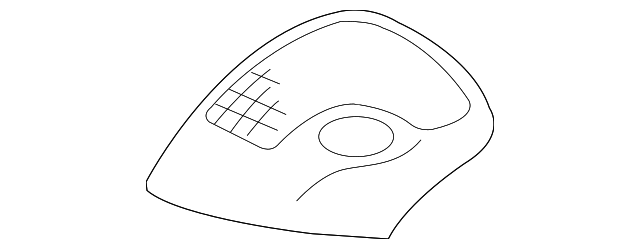 996-563-553-00-B50 Деталь END COVER, LEFT