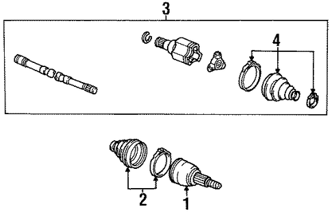 Continental AXLE SHAFT