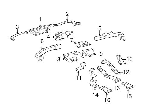 BODY/DUCTS for 2012 Toyota Avalon #1