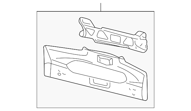 22582362 Деталь REAR BODY PANEL