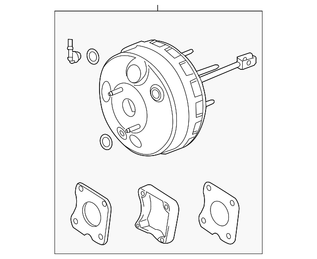 DB5Z-2005-B Деталь BRAKE BOOSTER