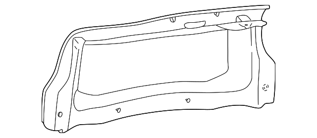 1F1Z5445594BAA Деталь TRIM PANEL