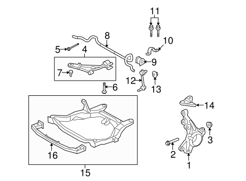 MKX SUSPENSION COMPONENTS 2