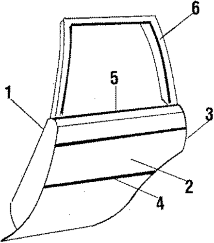 Bonneville REAR DOOR 2