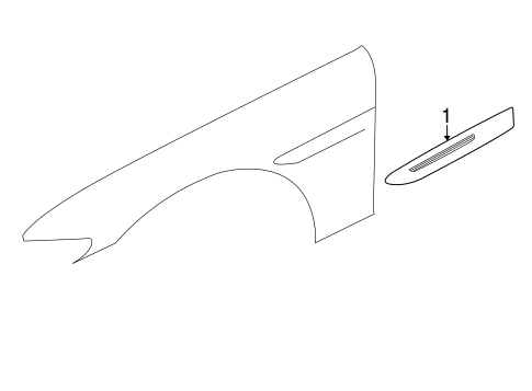XF EXTERIOR TRIM - FENDER
