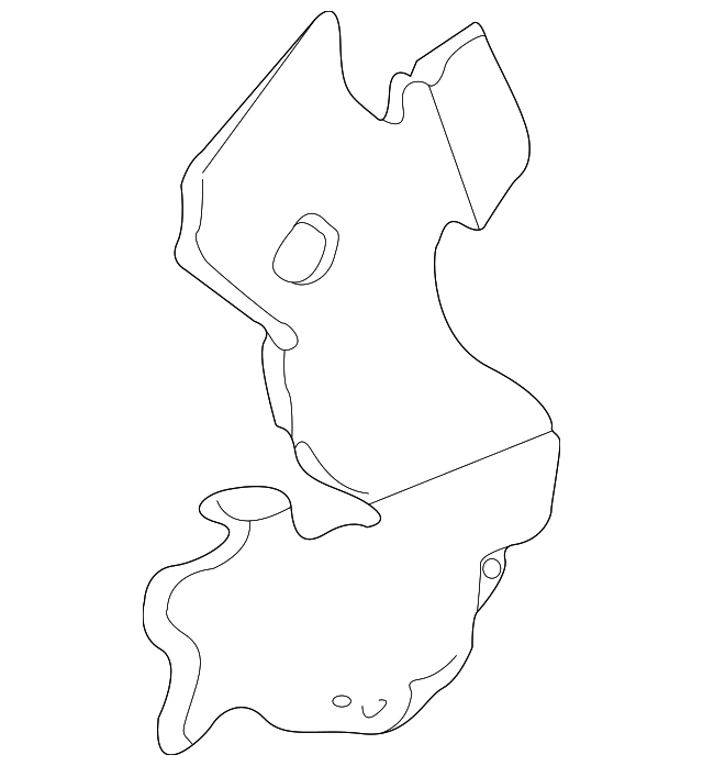 22620961 Деталь AIR INLET SHIELD, RIGHT