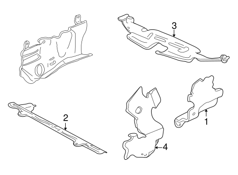 Grand Am SPLASH SHIELDS