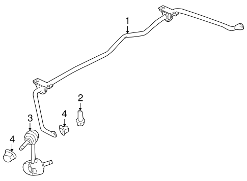 Taurus STABILIZER BAR & COMPONENTS 2