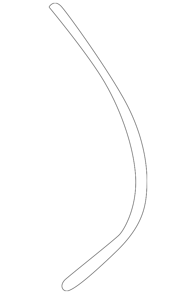 8618353 Деталь SEALING STRIP, LEFT