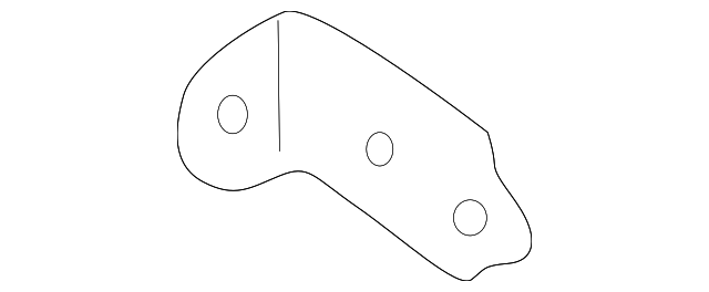 8614040 Деталь SUPPORT CYLINDER UPPER BRACKET