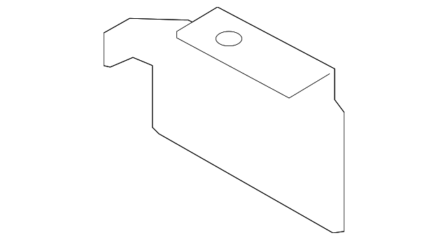 4L7Z18888AA Деталь COMPUTER SIDE BRACKET, LEFT